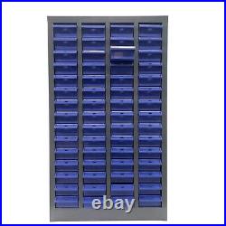 Part Cabinet with 60 Drawer Bolt And Nut Tool Storage Box Organization Shelving