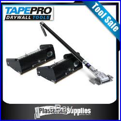 Plaster Trowel Boxes TapePro T2 Flat Boxes x2 + 900mm Carbon Fibre Handle