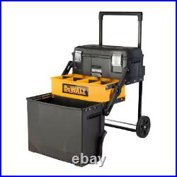 Portable Storage Tool Box Mobile Rolling Organizer Bin Tray DEWALT DWST20880