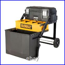 Portable Storage Tool Box Mobile Rolling Organizer Bin Tray DEWALT DWST20880