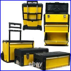 Portable Tool Box-Storage Compartments for Tools, Parts, Crafting Supplies or Ta