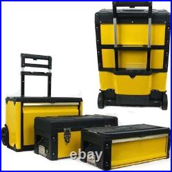 Portable Tool Box-Storage Compartments for Tools, Parts, Crafting Supplies or Ta