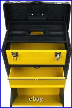 Portable Tool Box-Storage Compartments for Tools, Parts, Crafting Supplies or Ta