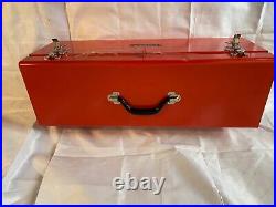 Proto Tool Box 26 J9969R Red Double Latch Lockable Tray New Other Shelf Wear