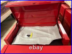 Proto Tool Box (Top Lid Slight Damage) JSTV4228CD12RD 12-Drawer Double Bank Top Proto Tool Box (Top Lid Slight Damage) JSTV4228CD12RD 12-Drawer Double Bank Top