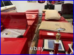 Proto Tool Box (Top Lid Slight Damage) JSTV4228CD12RD 12-Drawer Double Bank Top Proto Tool Box (Top Lid Slight Damage) JSTV4228CD12RD 12-Drawer Double Bank Top
