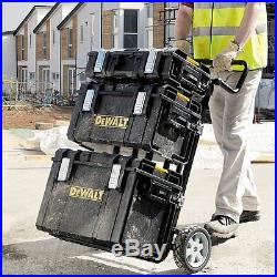 Quality DeWALT Rolling-Wheel Portable Toolbox Cart Chest Tool-Storage-Box (4-pc)