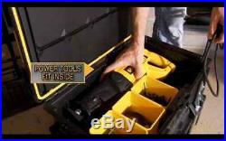 Quality DeWALT Rolling-Wheel Portable Toolbox Cart Chest Tool-Storage-Box (4-pc)