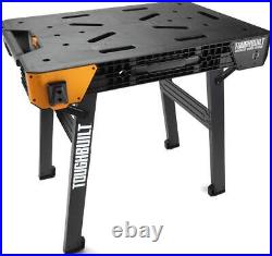 QuickSet 1,000lb Capacity 23.5-in W X 31-in H Black Plastic Work Bench3494