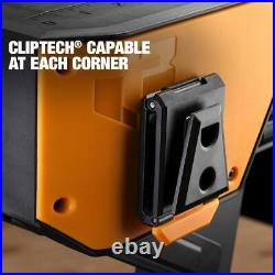 QuickSet 1,000lb Capacity 23.5-in W X 31-in H Black Plastic Work Bench3494