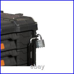 RIDGID Portable Tool Boxes 22 XL 4-Drawers Modular Tool Box Storages Black