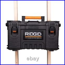 RIDGID Pro Gear System Gen 2.0 Stackable Rolling Tool Box, 22 In. Heavy Duty To