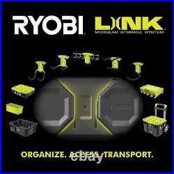 RYOBI LINK 3-Drawer Tool Box with Stow-Away Steel Lock Bar + Impact Resistant