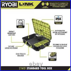 RYOBI Rolling Tool Box Modular Medium and Standard Telescoping Handle 9 in New