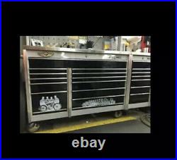 Rare Snap-On Tool Box Harley Davidson 100 Year Anniversary Edition Work Station Rare Snap-On Tool Box Harley Davidson 100 Year Anniversary Edition Work Station