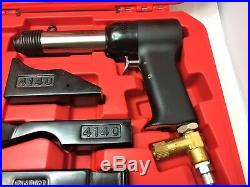 Rivet Gun Kit with 4x Rivet Gun Bucking Bar Rivet Sets and Tool Box BRAND NEW