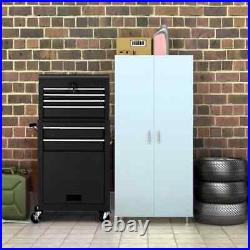 Rolling Cabinet Storage Chest Box Garage Toolbox Organizer Garage with Drawers New