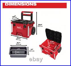 Rolling Tool Box 22 1/8 in Overall Wd 22 1/8 in Overall Dp 25 5/8 in Overall Ht