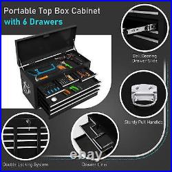 Rolling Tool Box 8 Drawers Steel Chest Cabinet With Wheels Workshop Garage Black