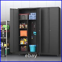 Rolling Tool Box WorkStation Tool Chest Cabinet Combo on Wheels withLock & Shelves