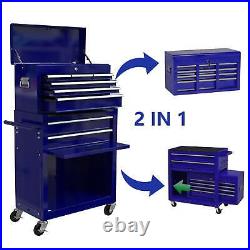 Rolling Tool Box withWheels&8 Drawers, High Capacity Rolling Tool Chest Storage