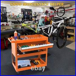 Rolling Tool Cart Cabinet on Wheels Tool Box with Drawer Garage Storage Organizer
