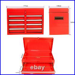 Rolling Tool Chest 5-Drawer Tool Box Organizer with Lockable Wheels&Sliding Drawer