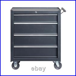 Rolling Tool Chest Large Tool Cabinet with Wheels & Lock & Liner for Warehouse