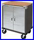Rolling-Tool-Chest-Stainless-Steel-2-Door-Metal-Storage-Cabinet-Wood-Top-01-wrvx