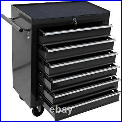 Rolling Tool Chest with 6-Drawer, Tool Box Tool Storage Cabinet with Wheels