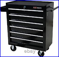 Rolling Tool Chest with 6-Drawer, Tool Box Tool Storage Cabinet with Wheels