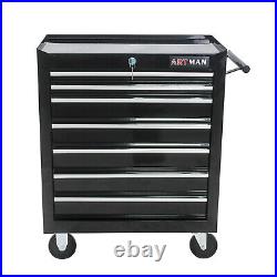Rolling Tool Chest with 7-Drawer Tool Box with Wheels Multifunctional Tool Cart