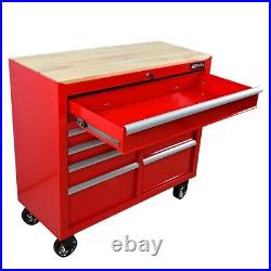 Rolling Tool Chest with 9-Drawer Tool Box with Wheels Multifunctional Tool Cart