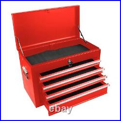 Rolling Tool Chest with Wheel Lockable Tool Storage Side Cabinet Organizer Combo