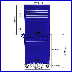 Rolling Tool Chest with Wheels Lockable 6 Drawer Tool Storage Cabinet Organizer