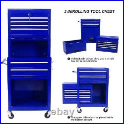 Rolling Tool Chest with Wheels Lockable 6 Drawer Tool Storage Cabinet Organizer