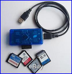 SD card toolbox. Read CID, set / remove password & write protection