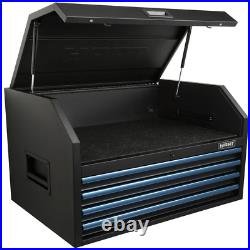 STEEL TOOL BOX CHEST 4-Drawer withPower Strip Garage Storage Cabinet