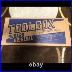 SUBARU TOYO Original Tool Box Blue novelty Limited Made in Japan Cool Rare