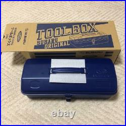 SUBARU TOYO Original Trunk Tool Box Blue novelty Not for Sale Limited FedEx