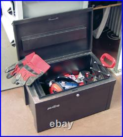 Sealey Power Tool Chest Safe Box Site Office Van Heavy Duty Steel With Lid Lock