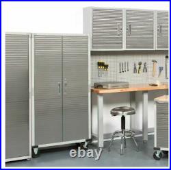 Seville Classics UltraHD Tall Storage Cabinet (Granite)