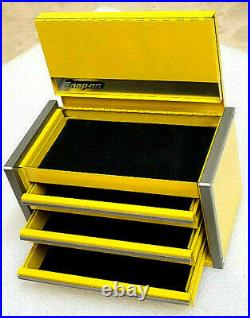 Snap-On New High Viz Yellow Mini Upper Top Tool Box Base Cabinet No Longer Made