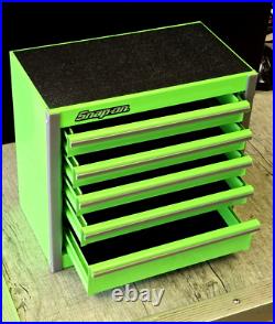 Snap-On T New Extreme GREEN Miniature Bottom Tool Box Base Cabinet Mini LOGO