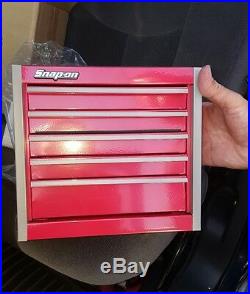 Snap-On Tool Box Miniature staionary Cabinet In RED NIB