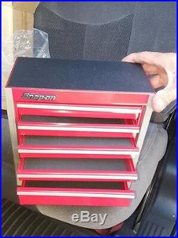 Snap-On Tool Box Miniature staionary Cabinet In RED NIB