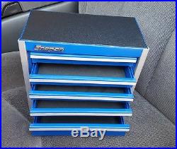 Snap-On Tool Box Miniature staionary Cabinet In ROYAL BLUE NIB