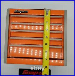 Snap-On Tool Box Miniature stationary bottom Cabinet In ELECTRIC ORANGE New