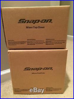 Snap On Tools Micro ToolBox Pink RARE TOP & BOTTOM SET. MINI-REPLICA JEWELRY