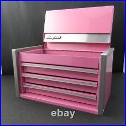 Snap-on Miniature Tool Box Micro Top Chest Pink -New from JAPAN